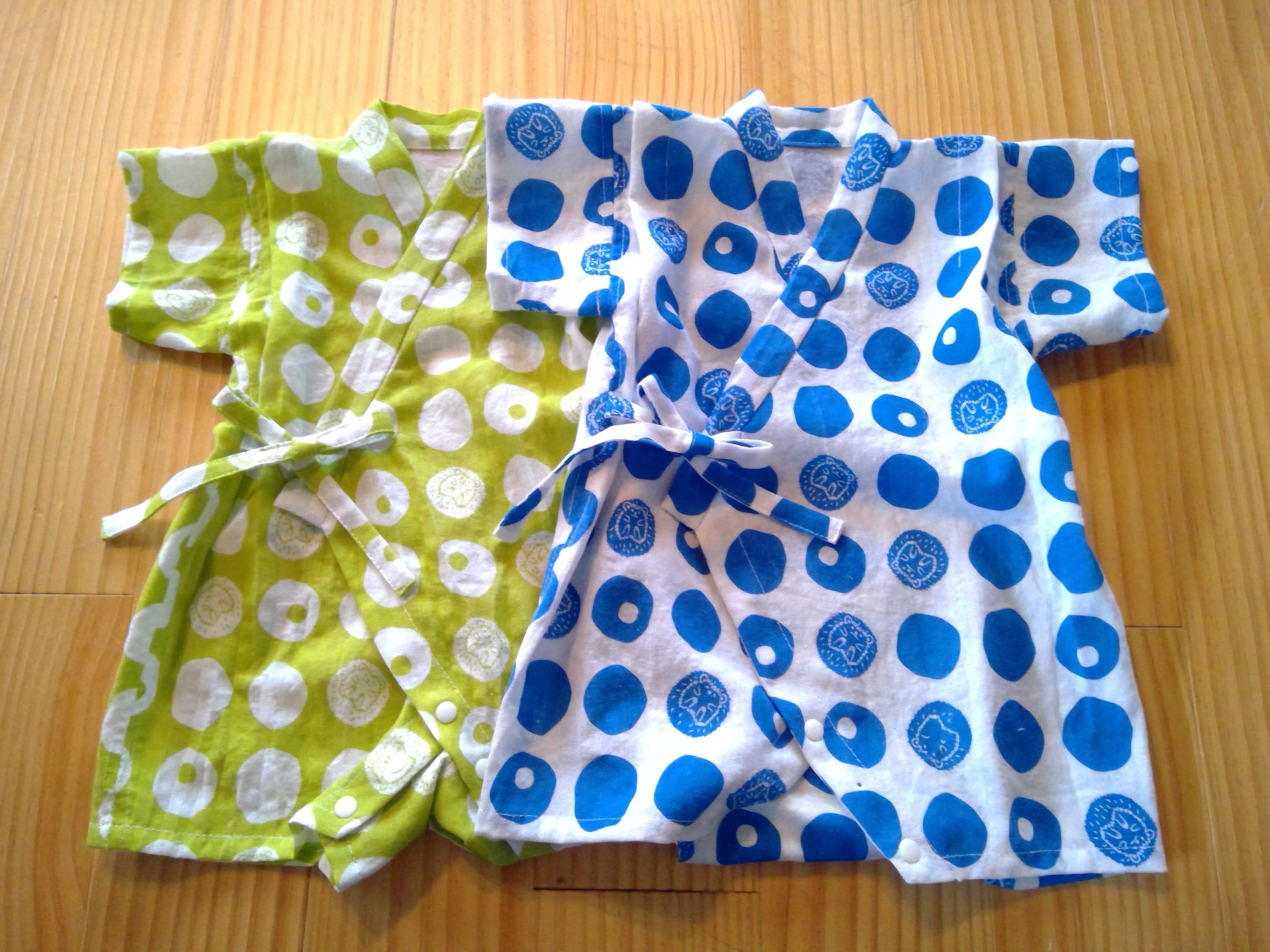 甚平 じんべい子供140サイズ 型紙 作り方コスプレ衣装 無料型紙 でぃあこす