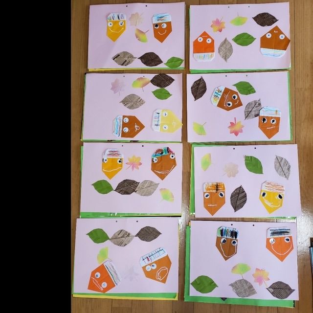 みんなの投稿 3歳児製作 どんぐり折り紙保育と遊びのプラットフォーム ほいくる