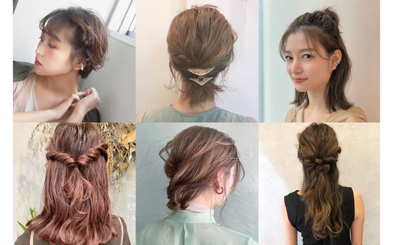 自分でヘアアレンジ！ボブからミディアム結婚式の髪型 -結婚式 髪型 ヘアスタイル