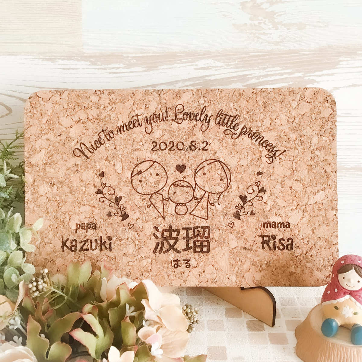 誕生日飾り♡コルクボードアレンジ♡メッセージボード♡バースデーボード