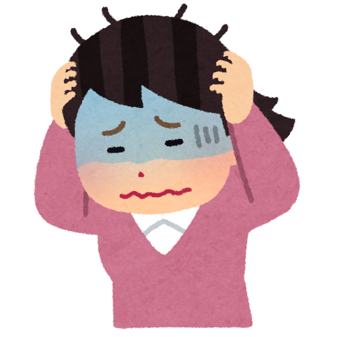 困っている人 男 のイラスト商用可・フリーイラスト素材集ちょうどいいイラスト