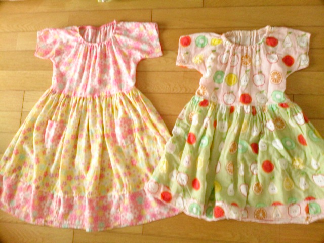 可愛すぎる夏用ワンピースを作ってみた - 照り焼きチキンのちまちま手作りブログ