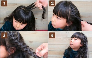 卒業・入学式ママヘア: 高めのこなれお団子アレンジ方法