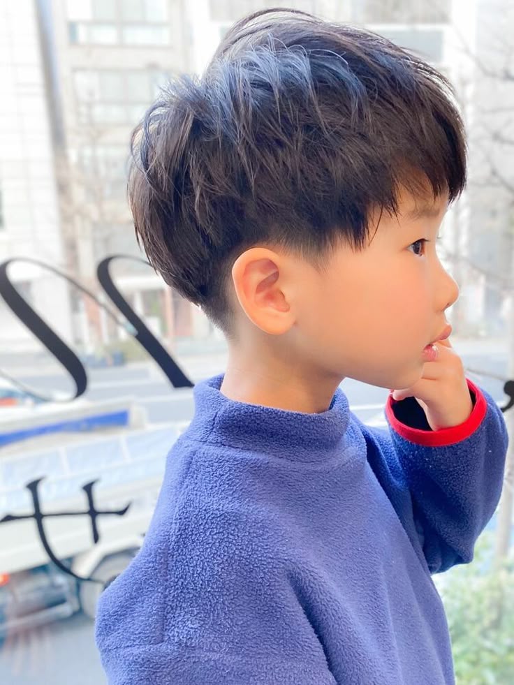 卒園式 男の子髪型美容室ヘア‐スタジオカワムラ琴ブログ