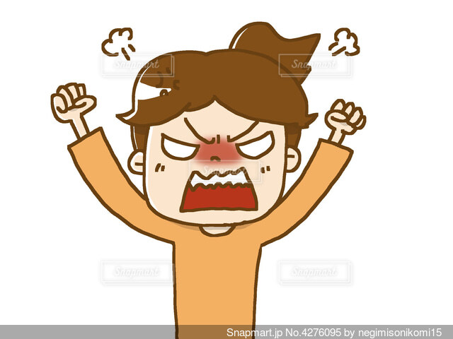 怒る女の子の写真素材163341846 毎月1点無料 フリー のストックフォト イメージマート