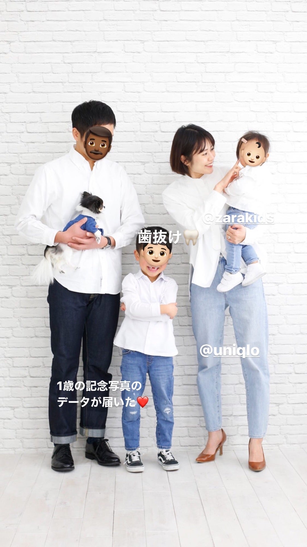 2024 リンクコーデでおしゃれな家族写真 ファミリーフォト ・記念写真を残すためのポイント♡STUDIOFameux 大阪フォトスタジオファムーフォトウェディング・マタニティ・記念撮影