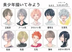 髪の塗り方メイキング。イケメン男性をカッコよく塗ろう！お絵かき図鑑