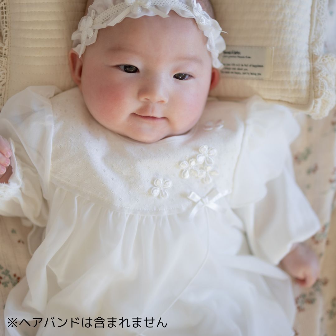 楽天市場 ヘアバンド ベビー 日本製 出産祝い ギフト プレゼント お宮参り お披露目 ヘアアクセサリー ヘッドアクセサリー 髪飾り 女の子プチパリュール ホワイトフリル : 赤ちゃんの城楽天市場店