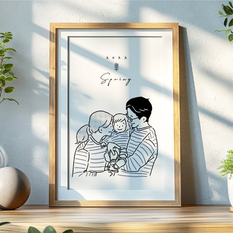 ポップ似顔絵作成ココナラ