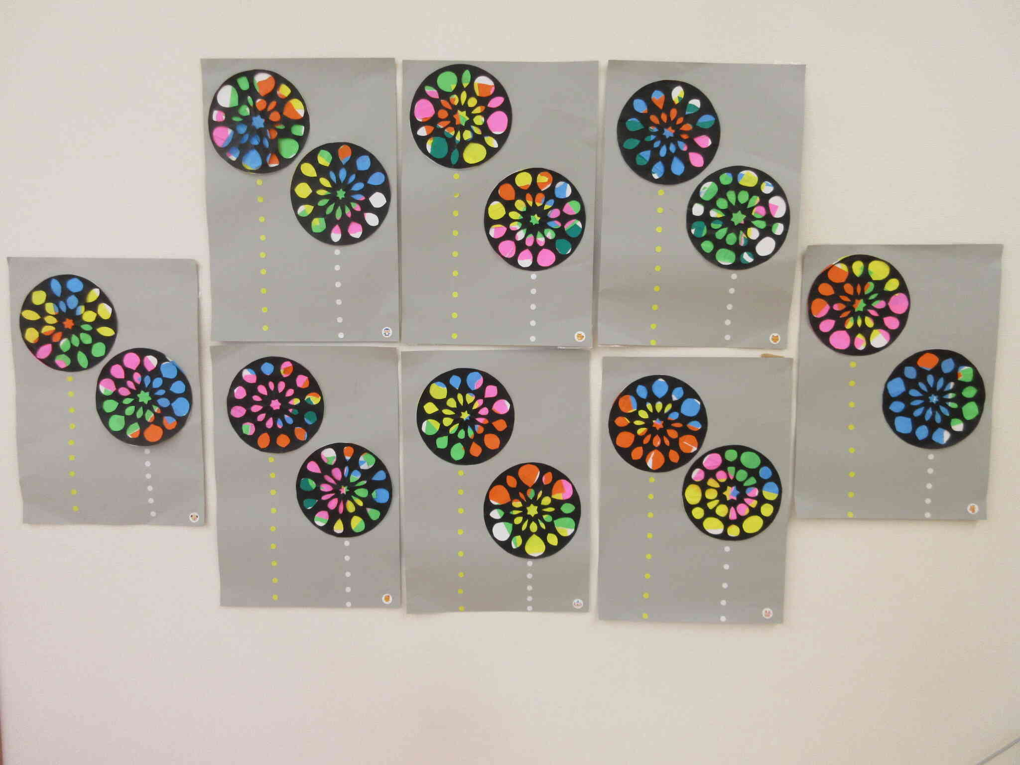 8月の製作かたつむり保育園