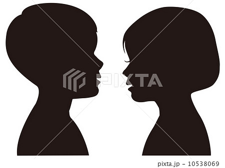 子供 横顔 かわいい アップのイラスト素材 - PIXTA