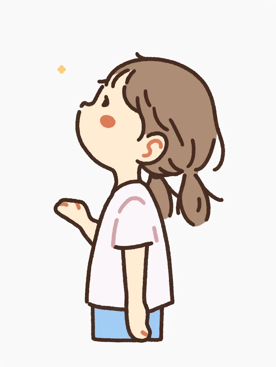 考え事をしている可愛い小さな男の子のイラスト セット イラスト素材6700697- フォトライブラリ