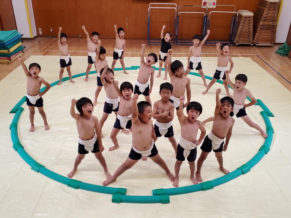 お相撲大会！あすなろ幼稚園