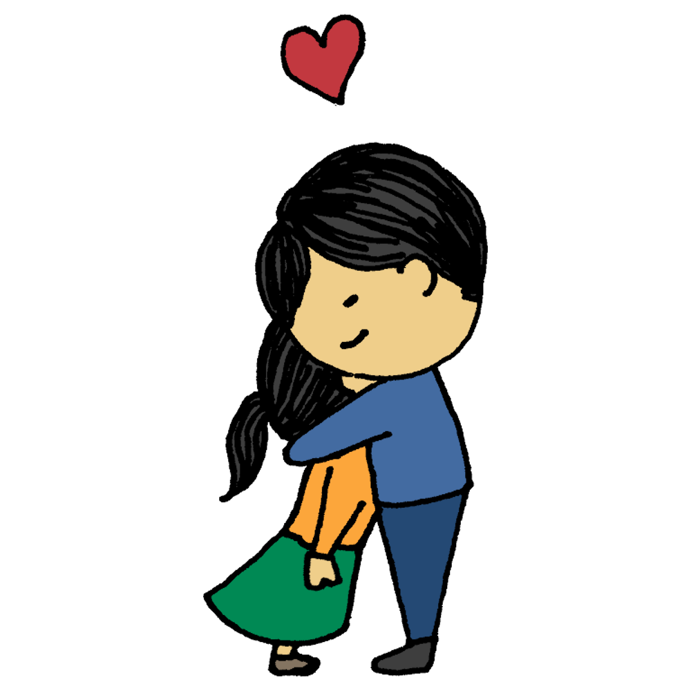 😈🐰😈🐰😈🐰 、 イチャイチャしとるだけ 、illustrationartイラストグラムオリジナル創作カップルイラスト訳アリ先輩の彼女になりました鬼塚颯斗相模由妃