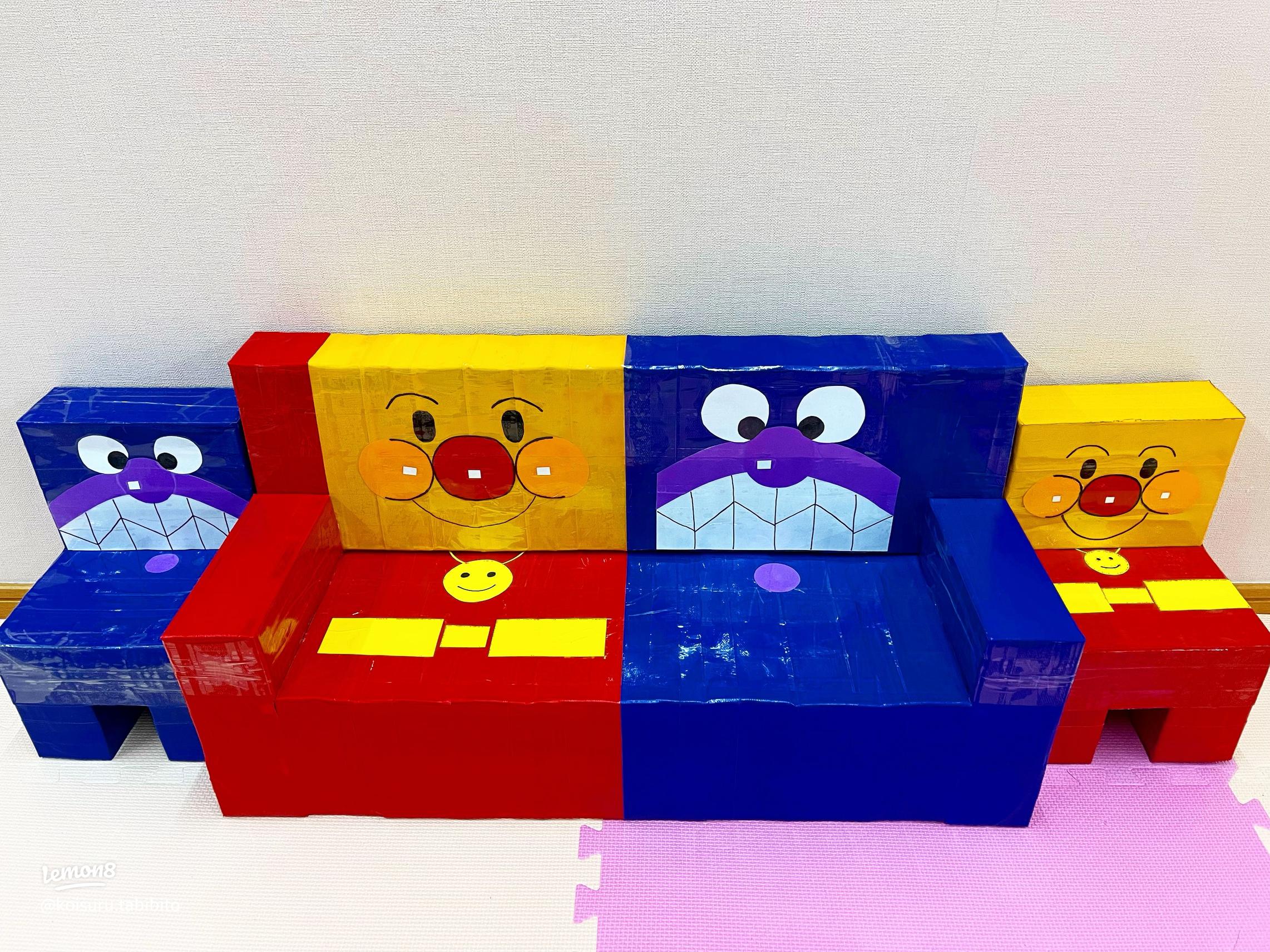 牛乳パックDIY 椅子、ソファから無限大shinmr