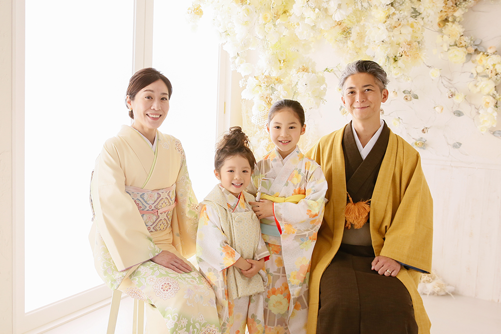七五三家族写真をおしゃれに残すためのポイント３選 - 徳島 七五三 撮影 なら阿部写真館
