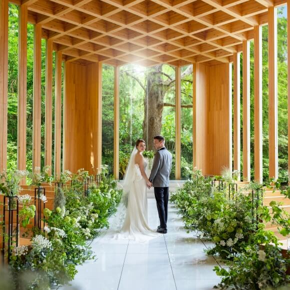 森の教会熊本 大津町 大自然の中の結婚式場