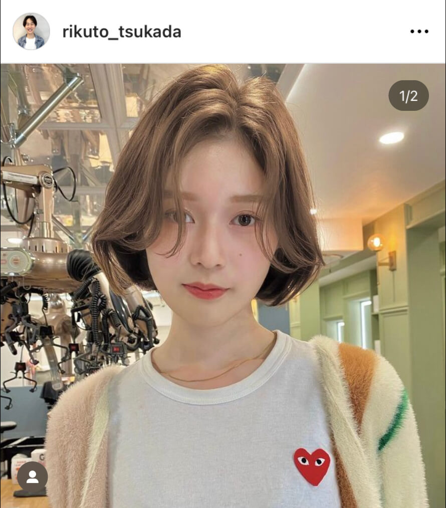 ボブ 前髪なしボブスタイル美容室 茨城 古河TAKUMI GROUP タクミ グループ