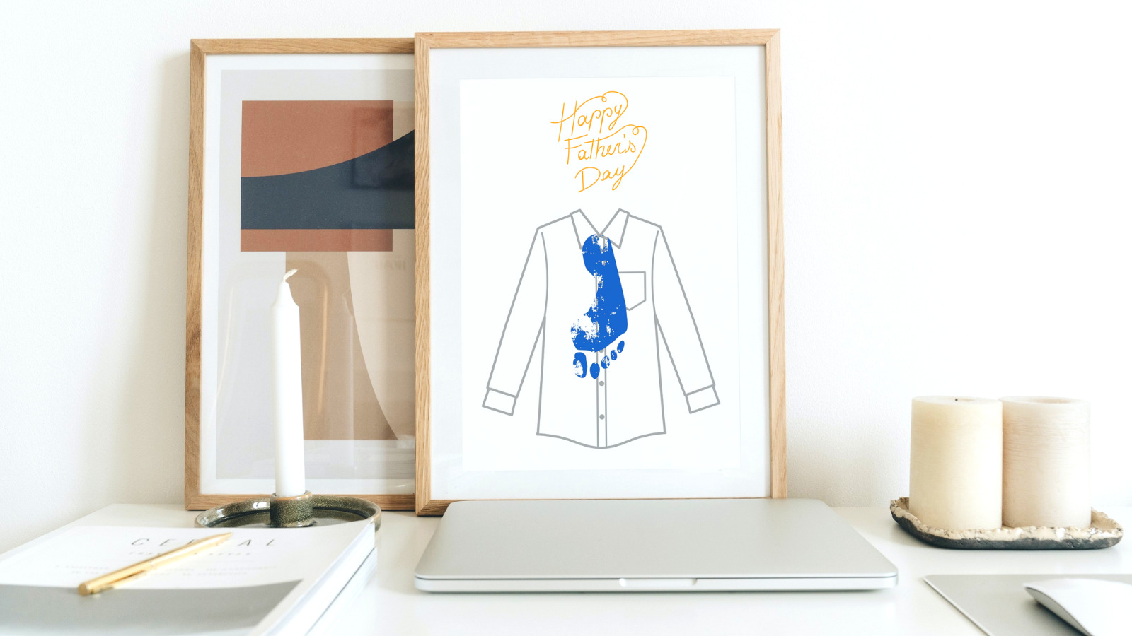 募集中！6 14 木 父の日の手形足形アートnicotto*colorfu life