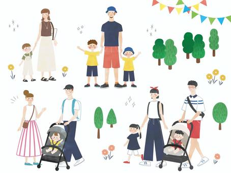 ご依頼分のイラスト紹介 かわいいご家族を描かせていただきました☺️🌷🌿🫧 この度は素敵なご依頼を 誠にありがとうございました🙇🏻‍♀️※お客様以外の使用禁止illustrationillustratorlifestyledesignfashionイラスト宮城仙台flower花のある