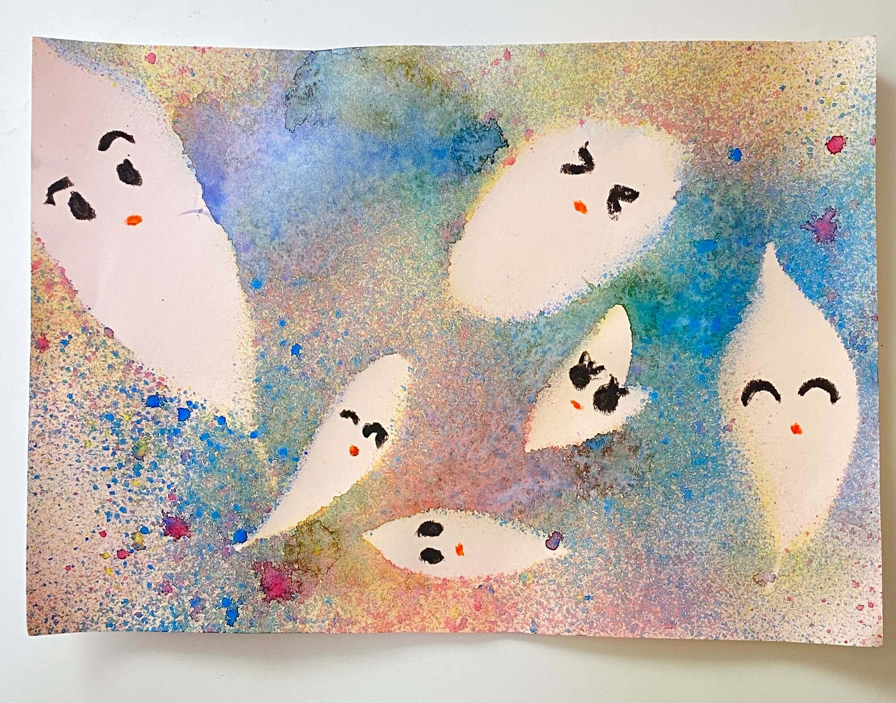 落ち葉のバッグ＊こぐまデザイン＊ アキタヒロミ