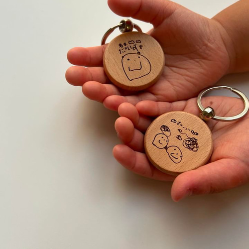 似顔絵イラストキーホルダーご確認ページ꘎父の日 誕生日プレゼント 感謝のギフト