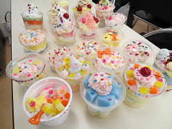 100均DIY 毛糸で作るカップケーキ