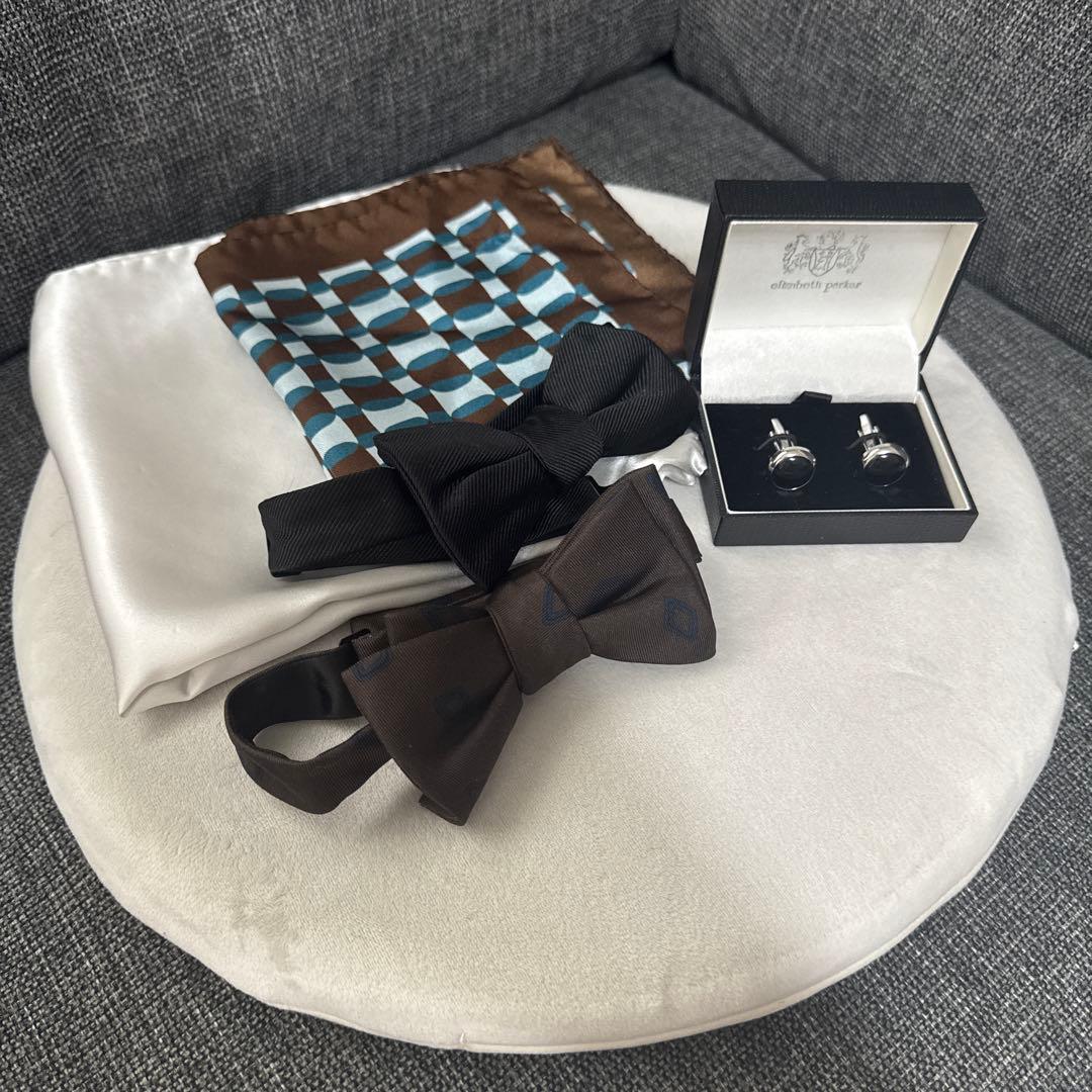 5点 ファッション 新郎小物セット