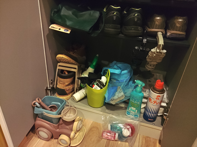 無印 頑丈収納ボックスで外遊び用おもちゃ収納 - 少しずつ丁寧に•••