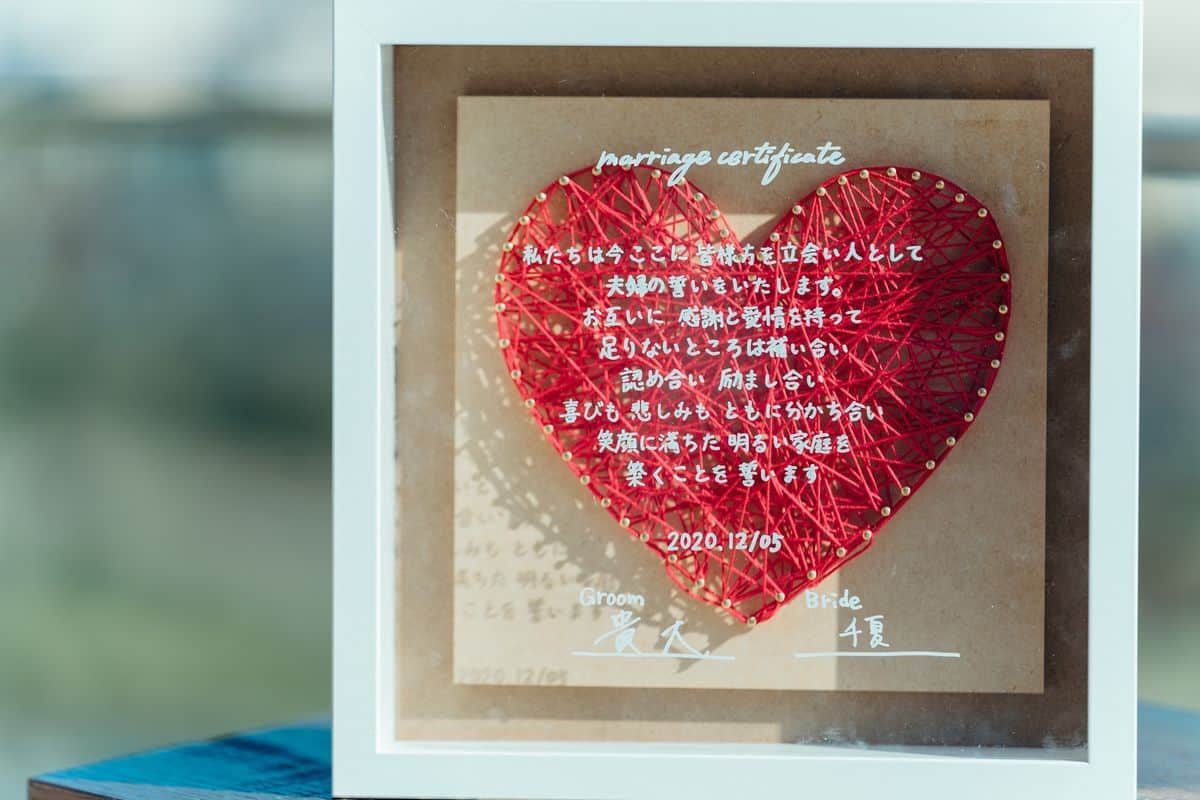 運命の赤い糸』を結ぼう♡花嫁さんに大流行中の赤い糸は材料2つで手作りできる＊