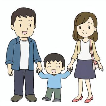 友だちと握手をする子どものイラスト カラー子供と動物のイラスト屋さん わたなべふみ