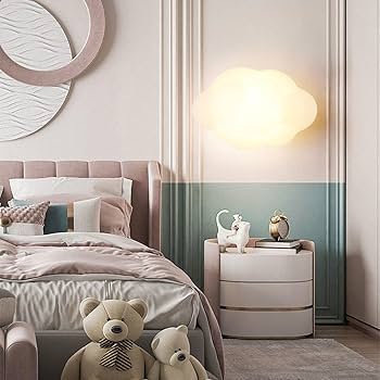 リビングにも子供部屋にもおすすめのモコモコ雲のシーリングライトリビング照明のコーディネート集