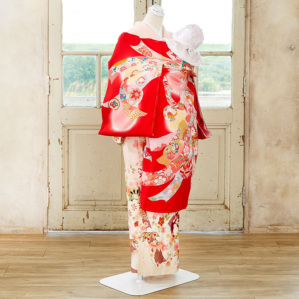 お宮参り女の子着物 産着レンタル お宮参り小物 みG-4み小G-3姫路の成人式振袖 袴レンタルと前撮りは衣装レンタルのマリリンハウス