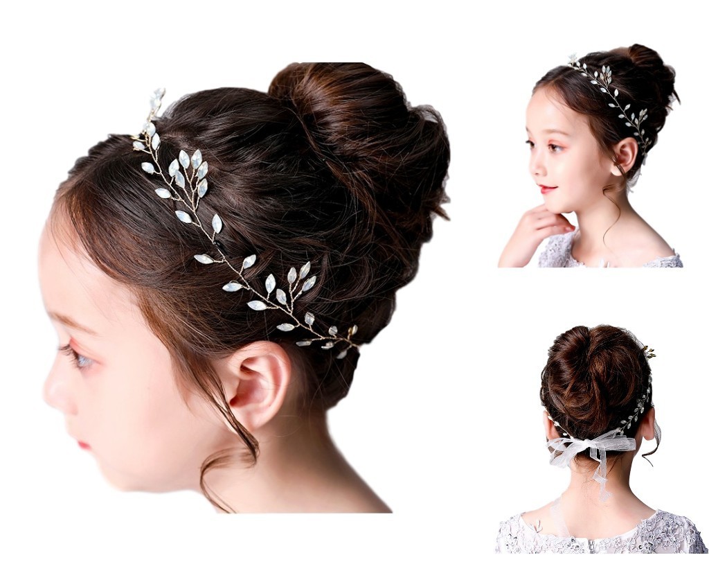 Amazon.co.jp:MajuMaju ヘアアクセサリー ピアノ発表会 ヘッドドレス 女の子 子供 手作り ハンドメイド アレンジ 髪飾り CPMA11: おもちゃ