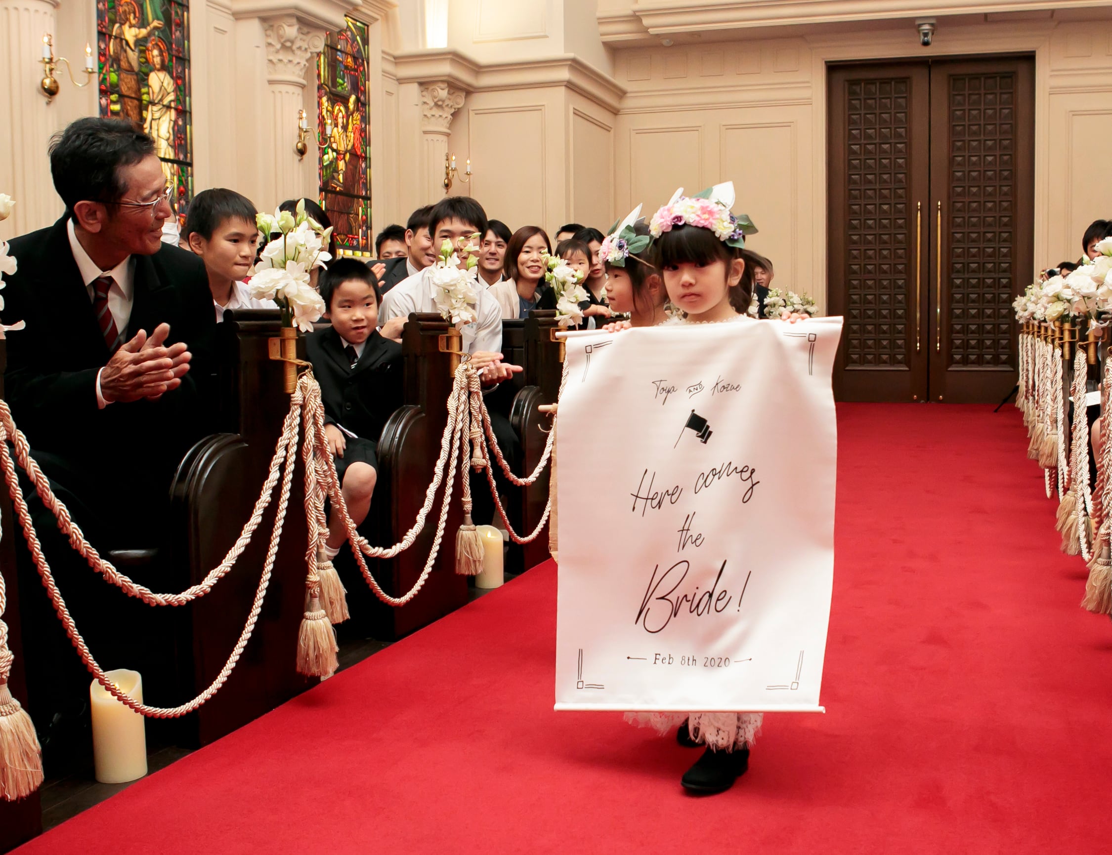 とっても可愛い姿にきゅん♡お子さまにも結婚式のお手伝いを！ピア花－PIAHANA－