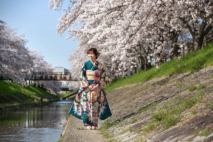 成人式 振袖 前撮り・後撮り 奈良市・橿原市・広陵町・木津川市の写真撮影と着物レンタルはフォトスタジワタナベ