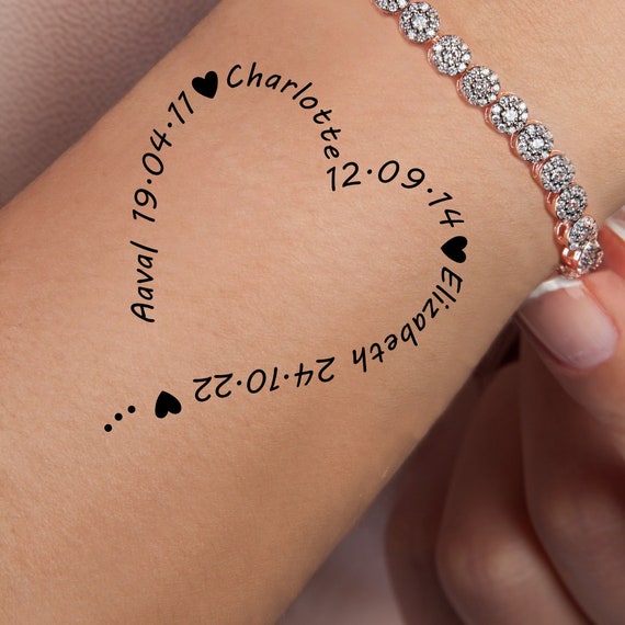 数字のレタリングタトゥータトゥースタジオ A-tattoo エータトゥー -東京都新宿・渋谷原宿 岡山