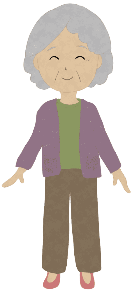 おじいちゃんとおばあちゃんのイラスト素材無料イラスト素材素材ラボ