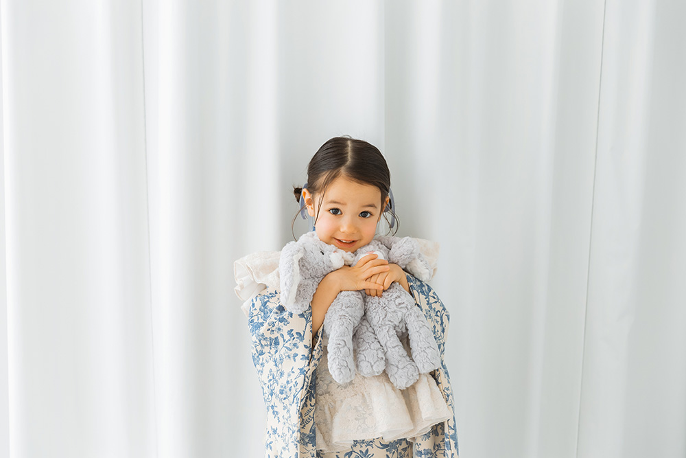 クリップ留めタイプの髪飾りを使用した七五三や着物におすすめかんたんヘアアレンジ！京のみやび 楽天市場店