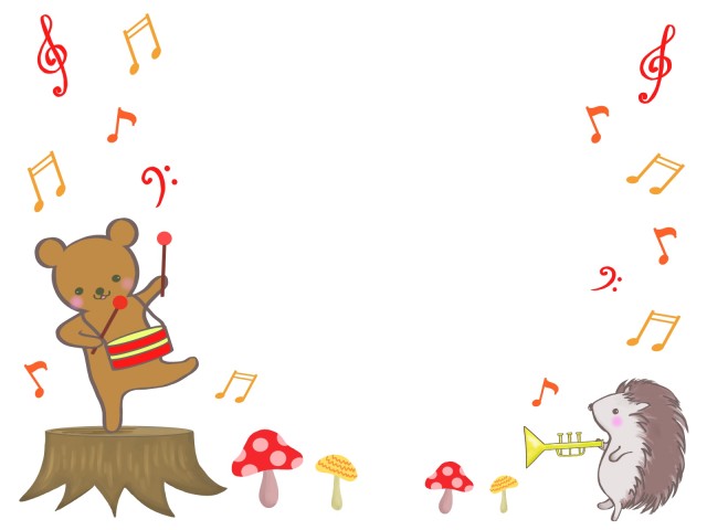 親子リトミックチラシの無料チラシテンプレート 8182 - デザインAC