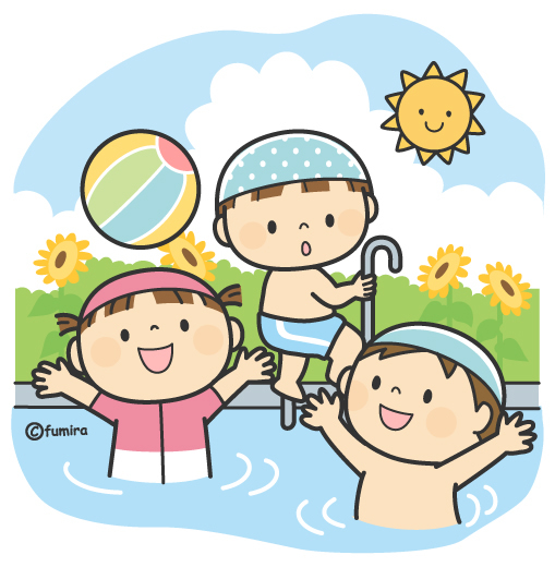 たき火の周りをまわる子どもたちのイラスト カラー子供と動物のイラスト屋さん わたなべふみ