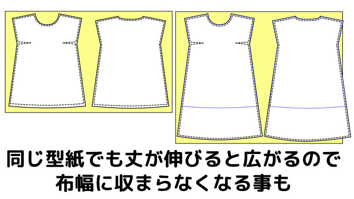 製図無料 ゆったりジョガーパンツもんぺの作り方