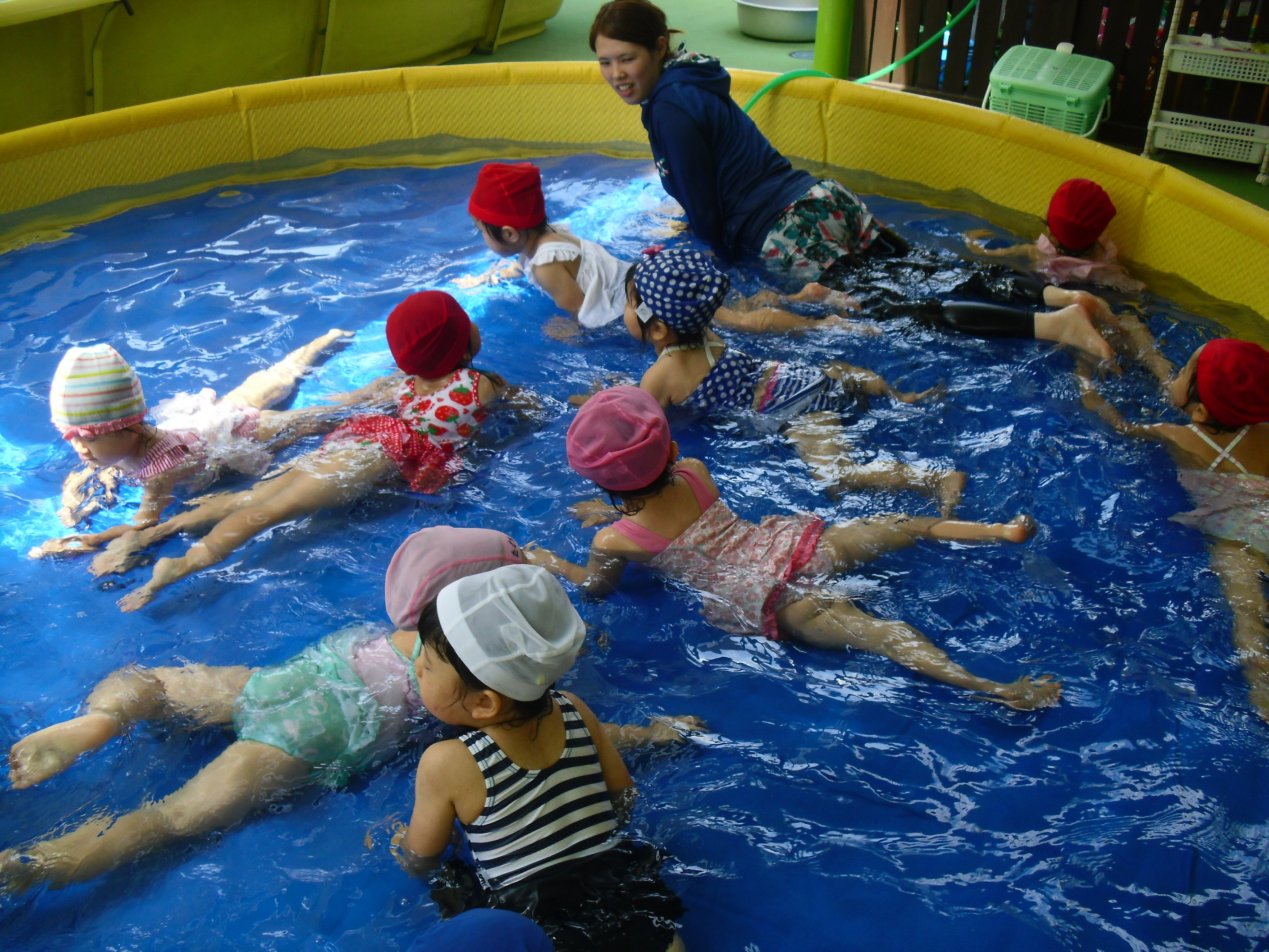 2024-7-22プール日和 – ゆうかり保育園