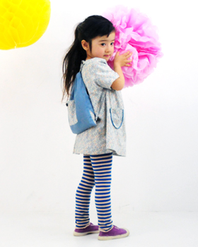 巾着リュック - パターンレーベル