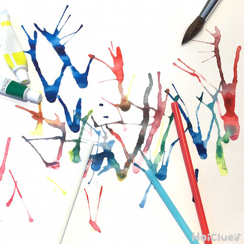 絵の具で楽しむ遊びアイデア〜子どもと楽しむいろんなお絵描きやおもしろ製作遊び20〜保育と遊びのプラットフォーム ほいくる