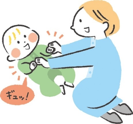 赤ちゃん ふれあいイラスト無料イラスト・フリー素材なら「イラストAC」