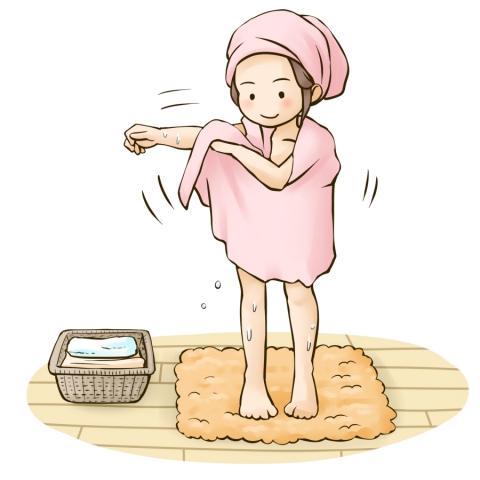 お風呂上がりの女性の写真素材116274858- イメージマート