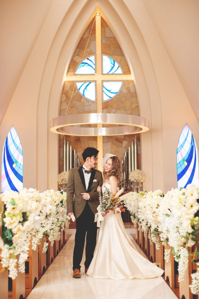 チャペルでロケーションフォトウェディング・結婚式の前撮りならONESTYLE