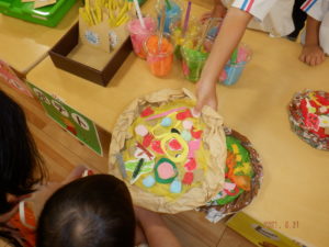 お店屋さんごっこ もみじ組–公式 たなか幼稚園学校法人喜染学園千葉県柏市
