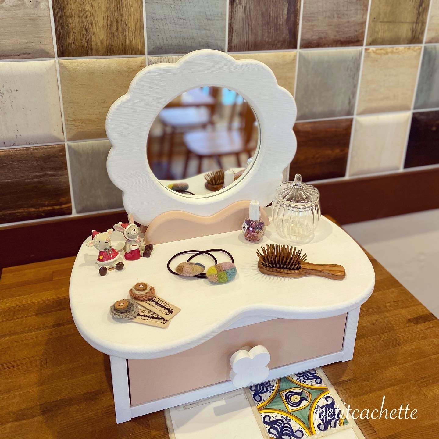 ハンドメイド 子供用ミニドレッサーYahoo!フリマ 旧PayPayフリマ